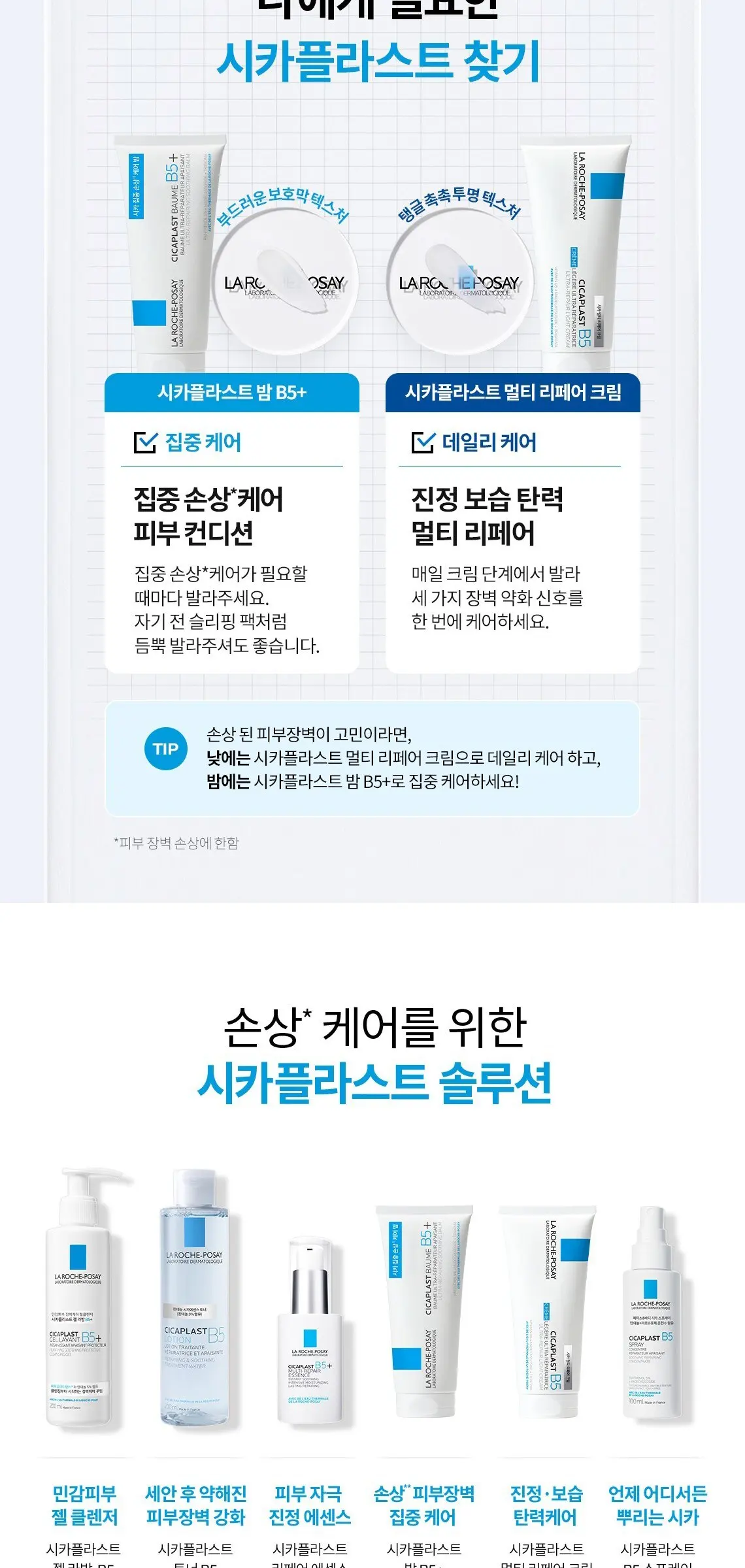 라로슈포제 뉴 시카플라스트 밤 B5+ 크림, 40ml, 1개 Detail