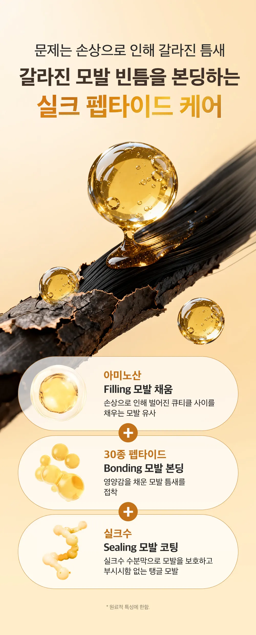 실크펩타이드 EGF 콜라겐 리페어 트리트먼트 250ml Detail