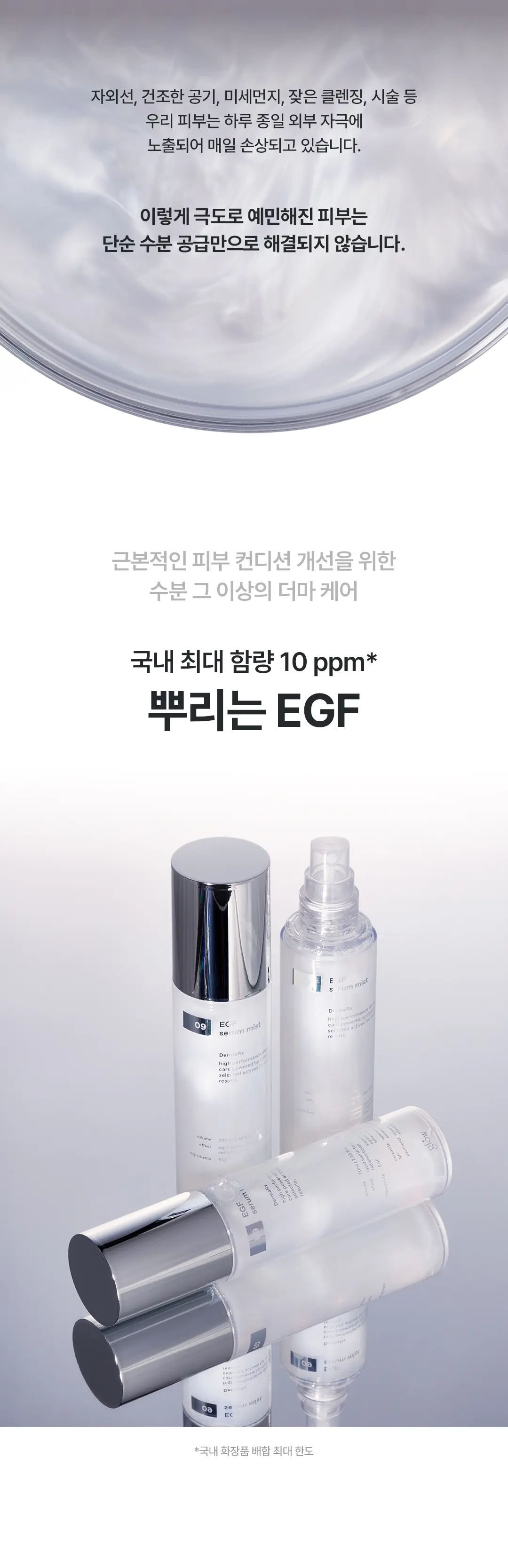 EGF 세럼 미스트 Detail