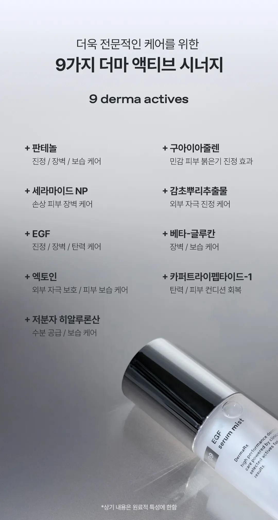 EGF 세럼 미스트 Detail