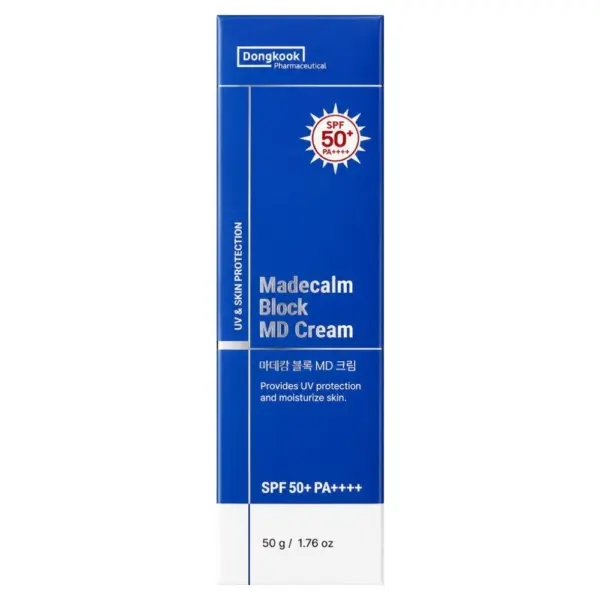 Dongkook Pharmaceutical Madecam Block MD Cream Skin Barrier Wound Dressing, 1 Count, 50g