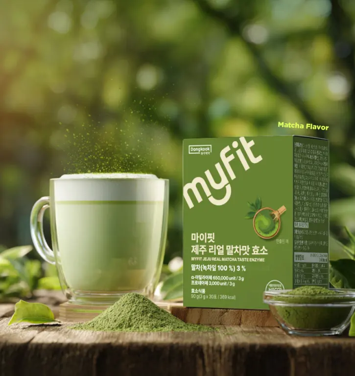 MyFit Jeju Real Matcha Taste Enzyme 3g*30sticks