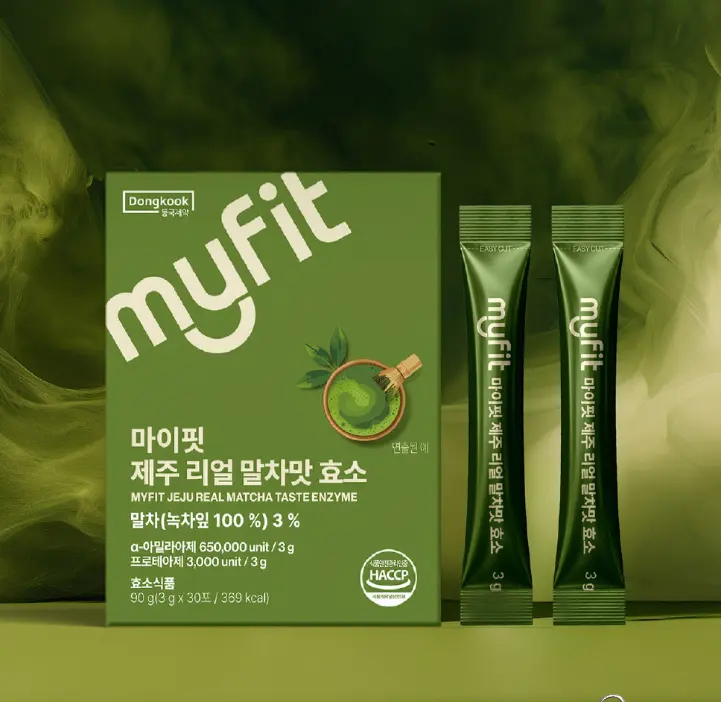 MyFit Jeju Real Matcha Taste Enzyme 3g*30sticks