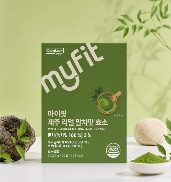 MyFit Jeju Real Matcha Taste Enzyme 3g*30sticks