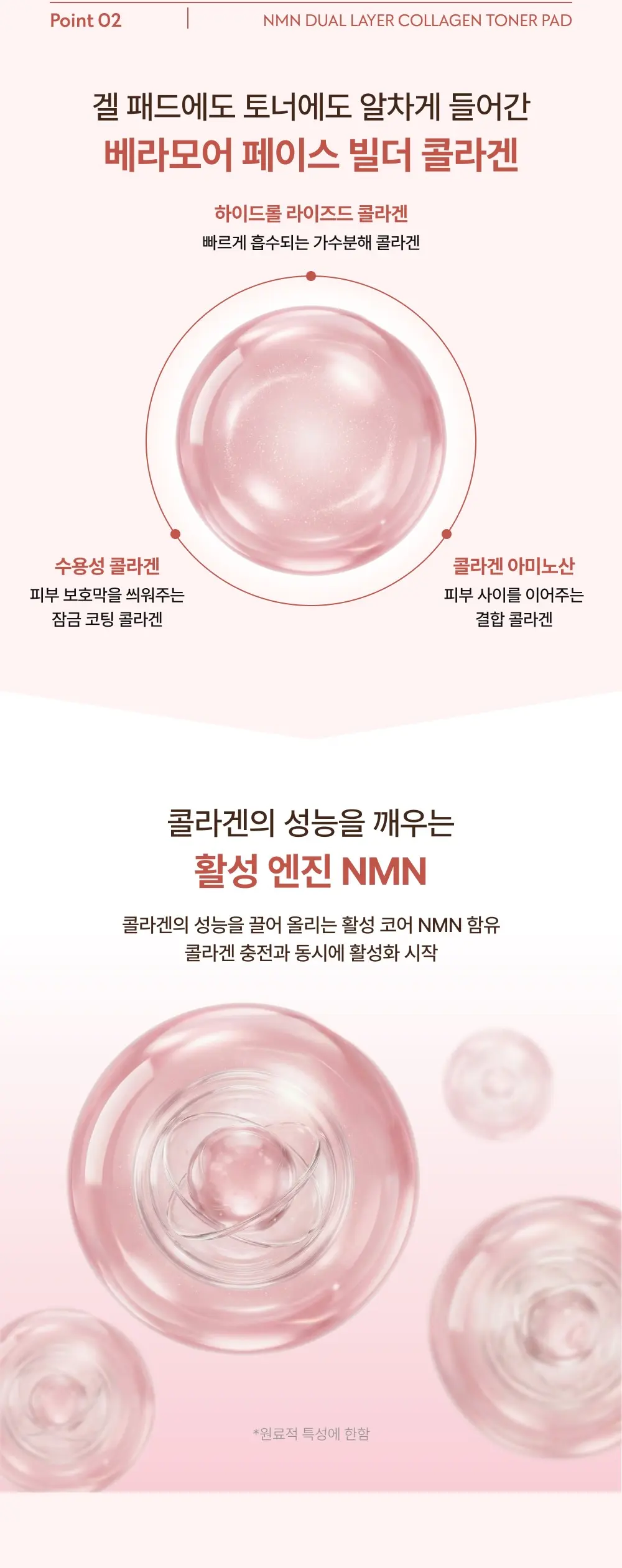 포어리셋 NMN 콜라겐 토너 패드 Detail