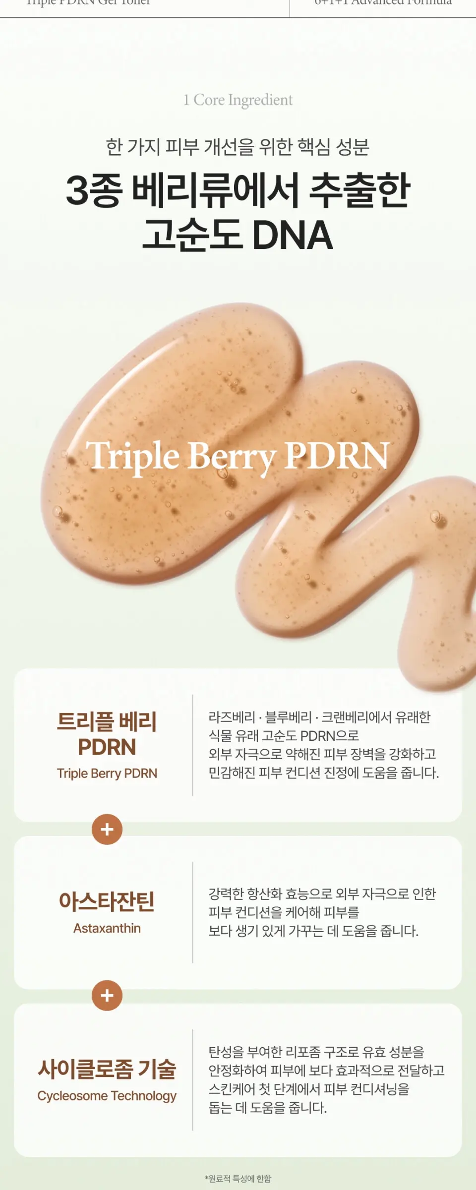 트리플 PDRN 젤 토너 270ml Detail