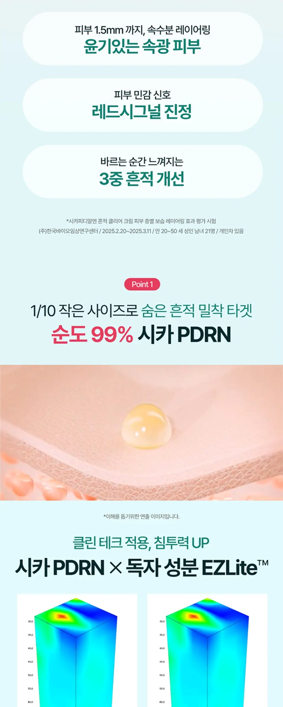 시카 PDRN 흔적 클리어 주름개선 크림 50g Detail