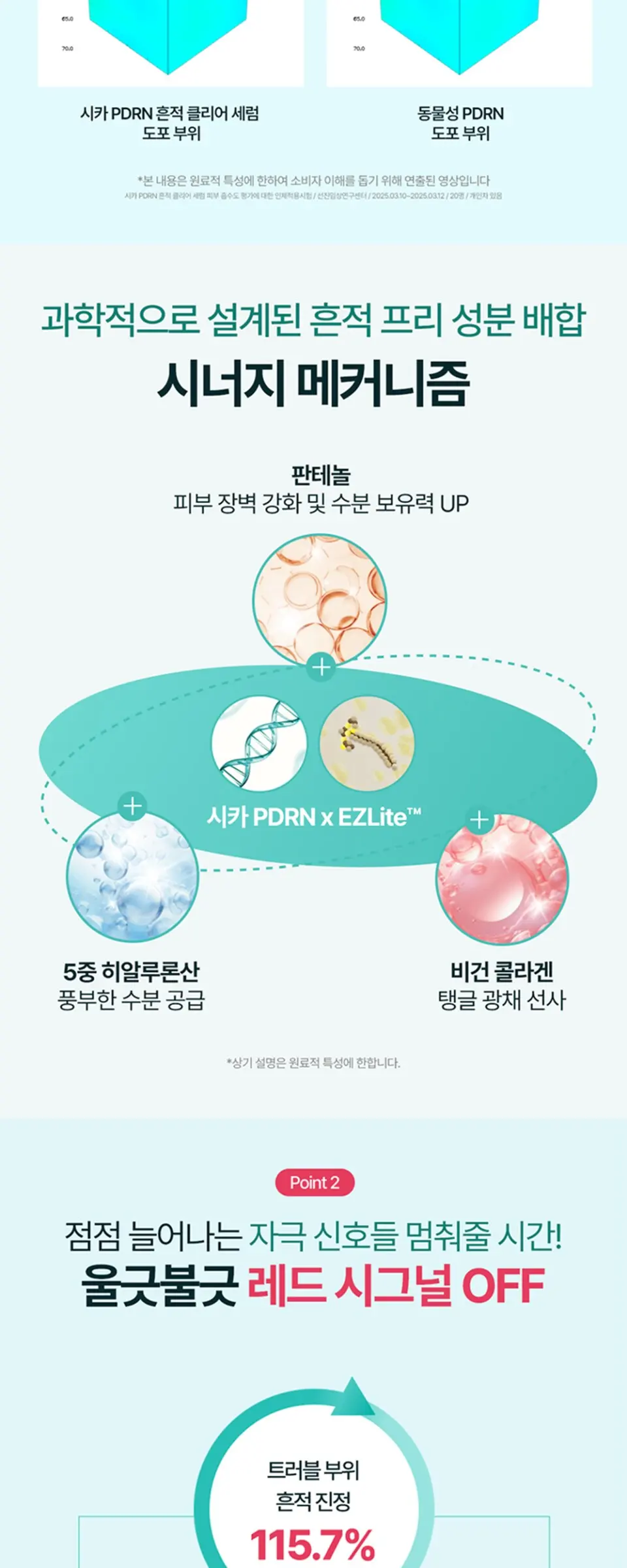 시카 PDRN 흔적 클리어 주름개선 크림 50g Detail