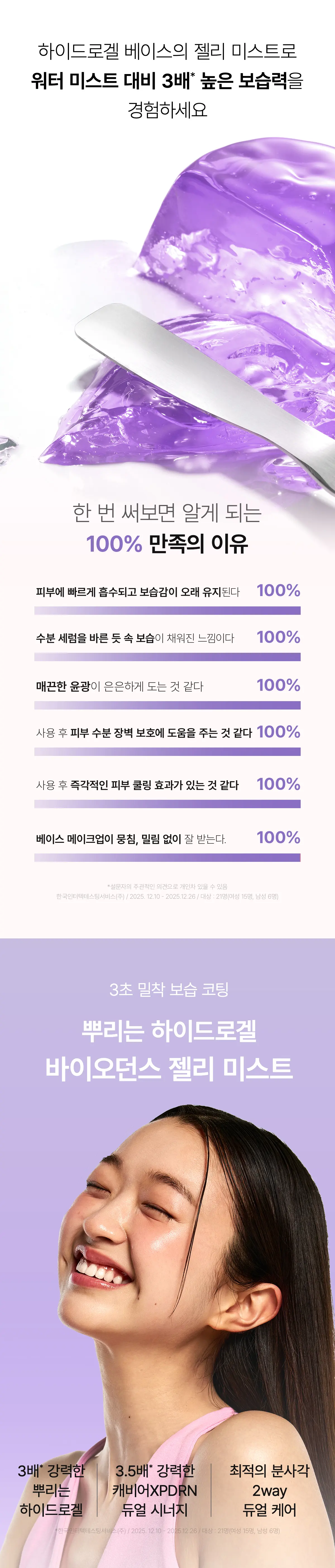 캐비어 PDRN 펩타이드 젤리 세럼 미스트 50ml Detail