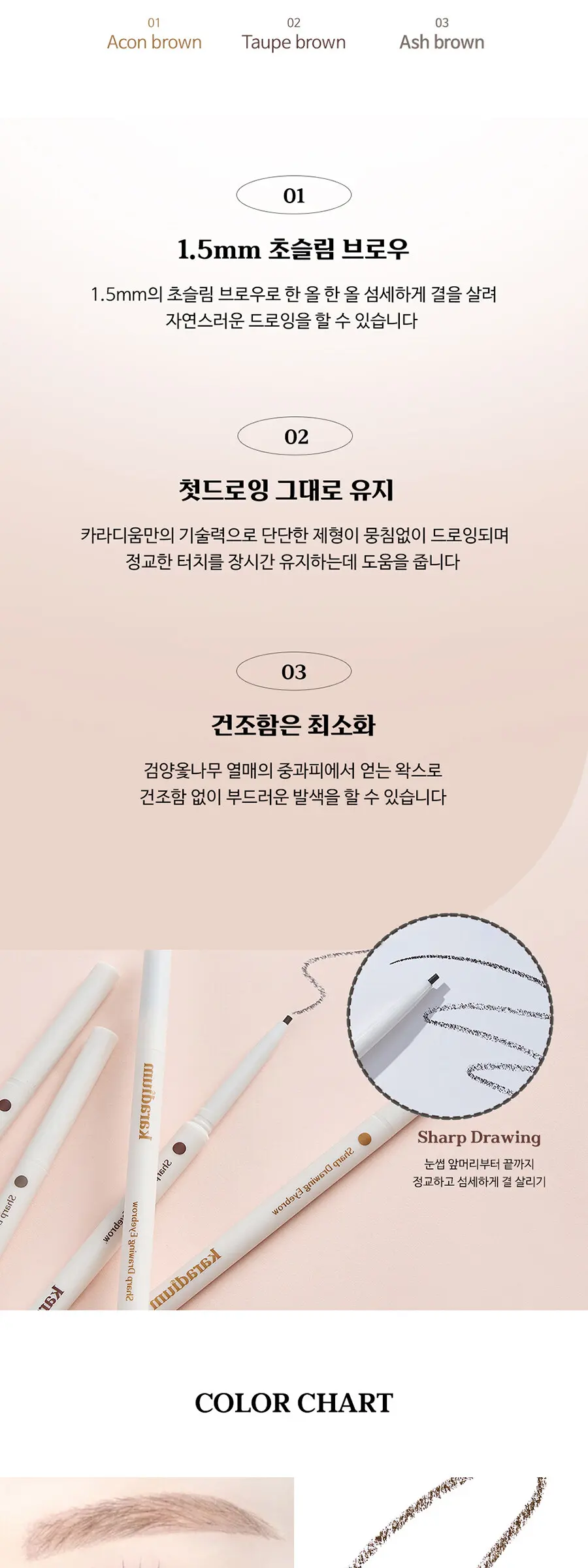 샤프 드로잉 아이브로우 Detail