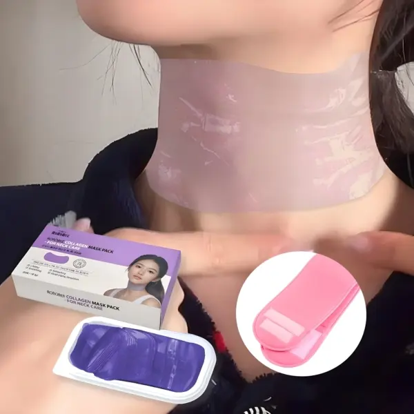ROROBEE Collagen Mask Pack - For Neck Care 8g x 30ea