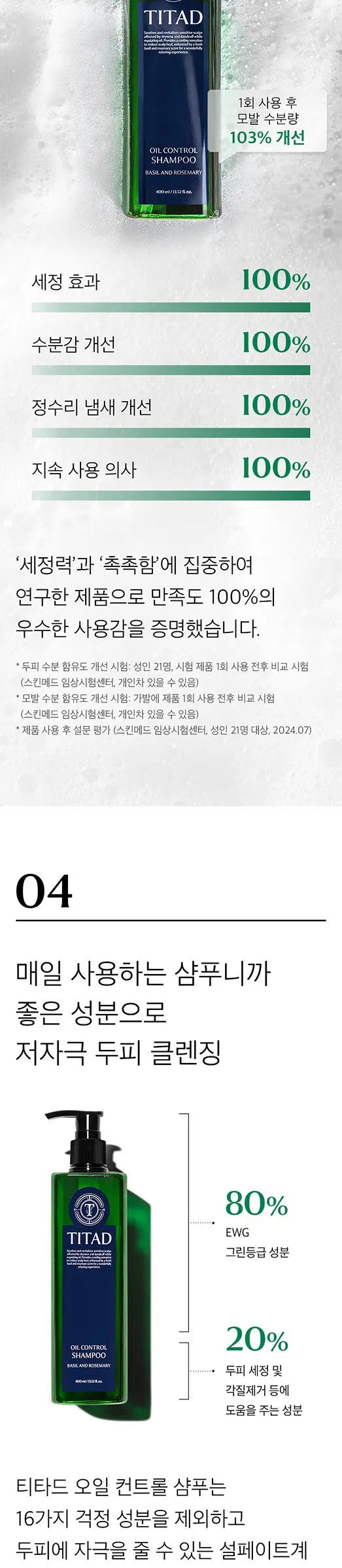 바질 앤 로즈마리 오일 컨트롤 샴푸 Detail