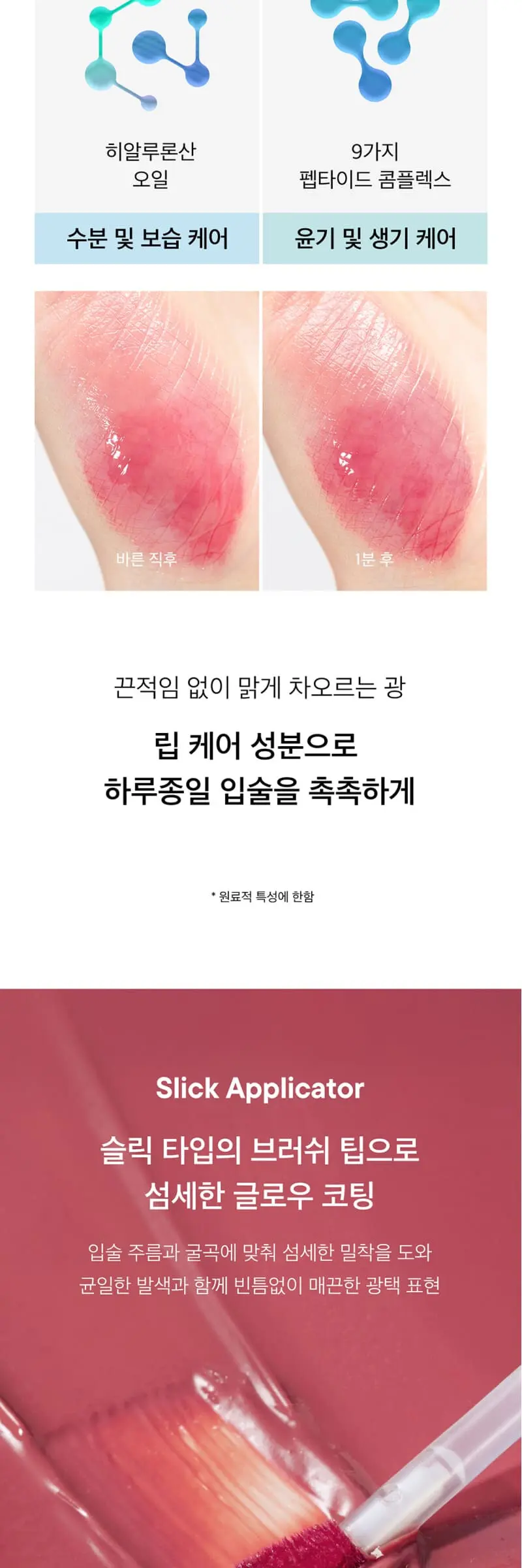비 글로이 틴트 Detail