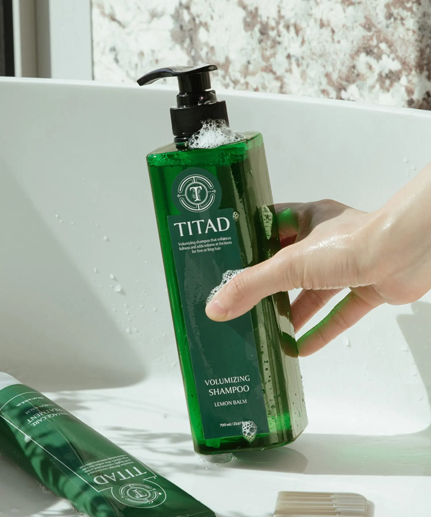 TITAD Volumizing Shampoo Lemon Balm 400ml