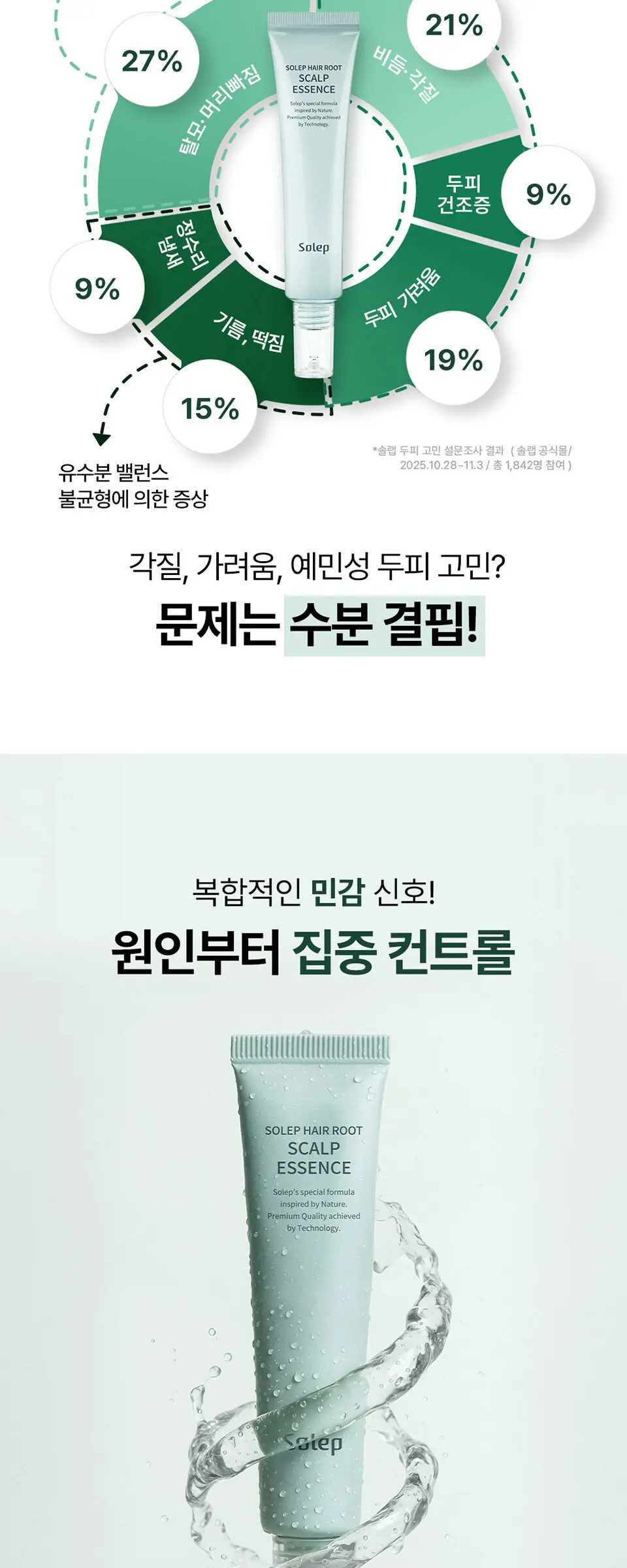 헤어루트 스칼프 에센스 Detail