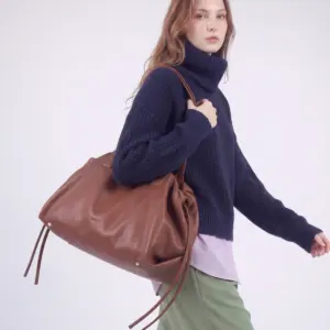 BADGIGI Margot String Bag Brown
