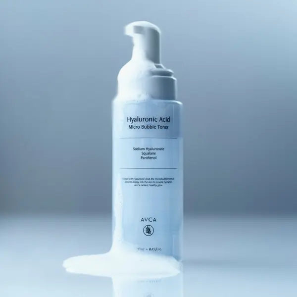 AVCA Hyaluronic Acid Micro Bubble Toner 250ml