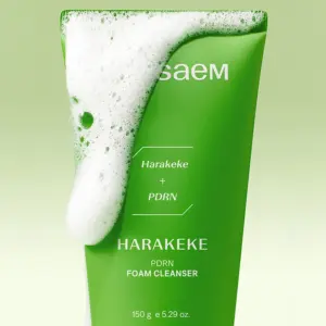 the SAEM Harakeke PDRN Foam Cleanser 150 g