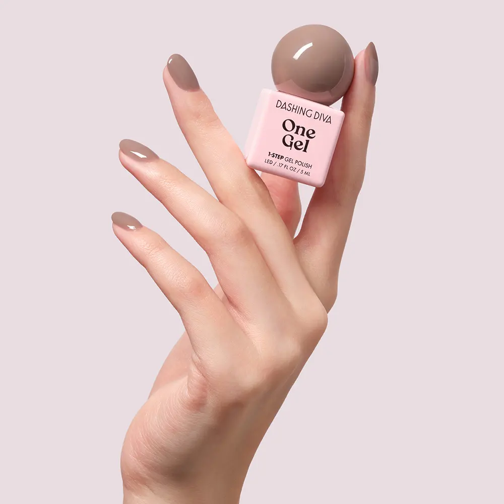 DASHING DIVA One Gel Mini Color Chestnut Cream 5ml