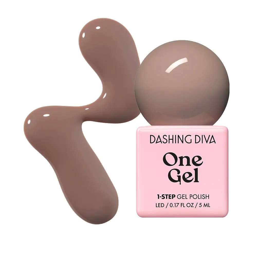 DASHING DIVA One Gel Mini Color Chestnut Cream 5ml