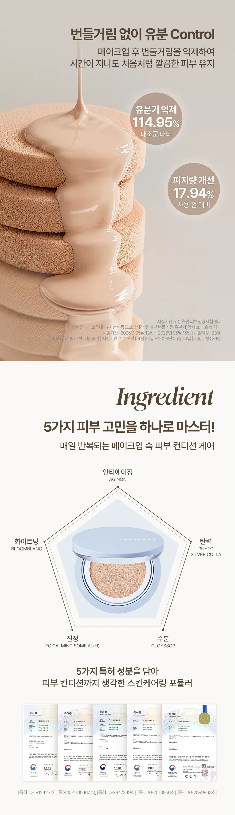 트리플 쉴드 마스터 쿠션 Detail
