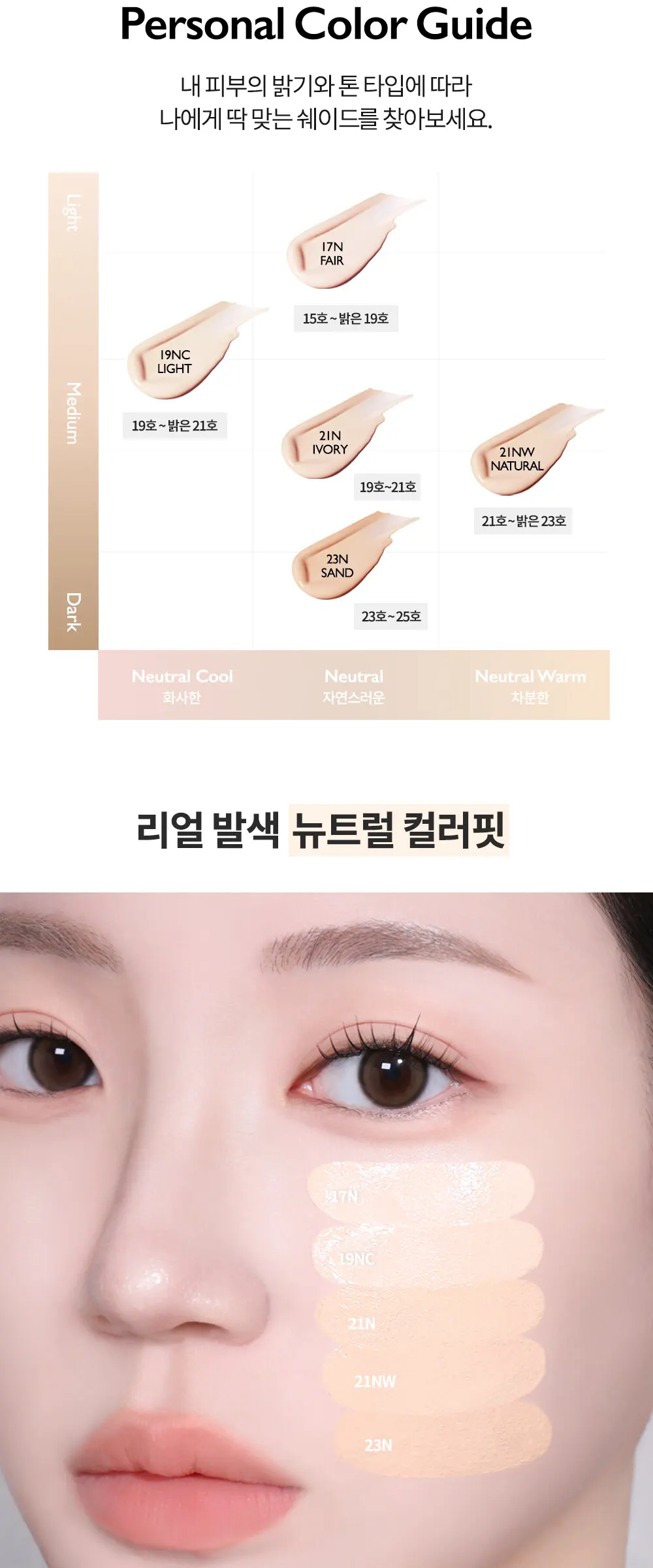 누드 퍼펙션 스킨 핏 틴티드 비비크림 Detail