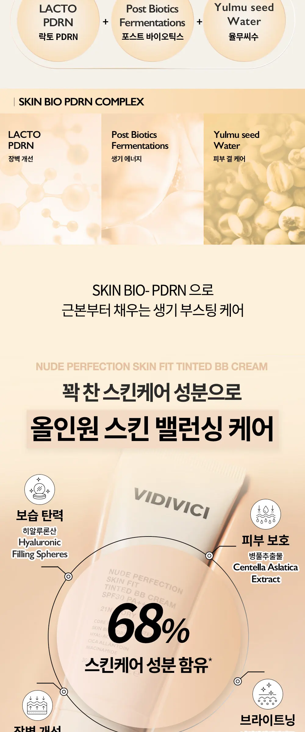 누드 퍼펙션 스킨 핏 틴티드 비비크림 Detail