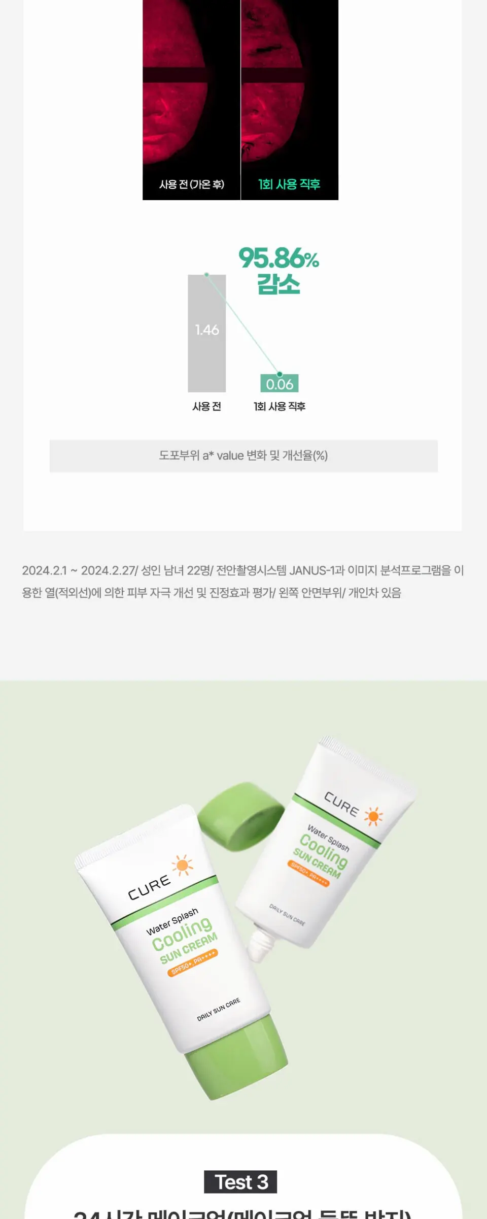 라센스 로에 큐어 워터 스플래쉬 쿨링 선크림 Detail