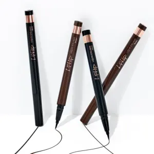 LIPHIP Liquid Eyeliner Multi-Proof Brush Pen Liner 0.6g