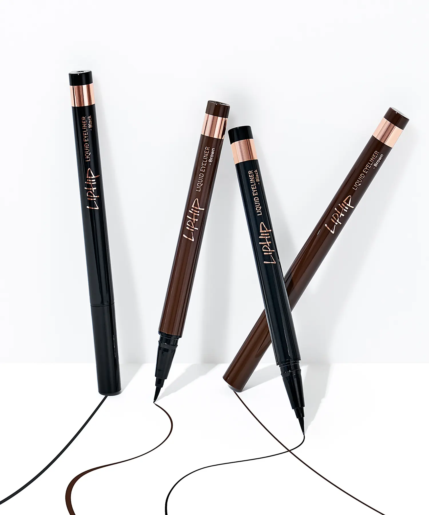 LIPHIP Liquid Eyeliner Multi-Proof Brush Pen Liner 0.6 g