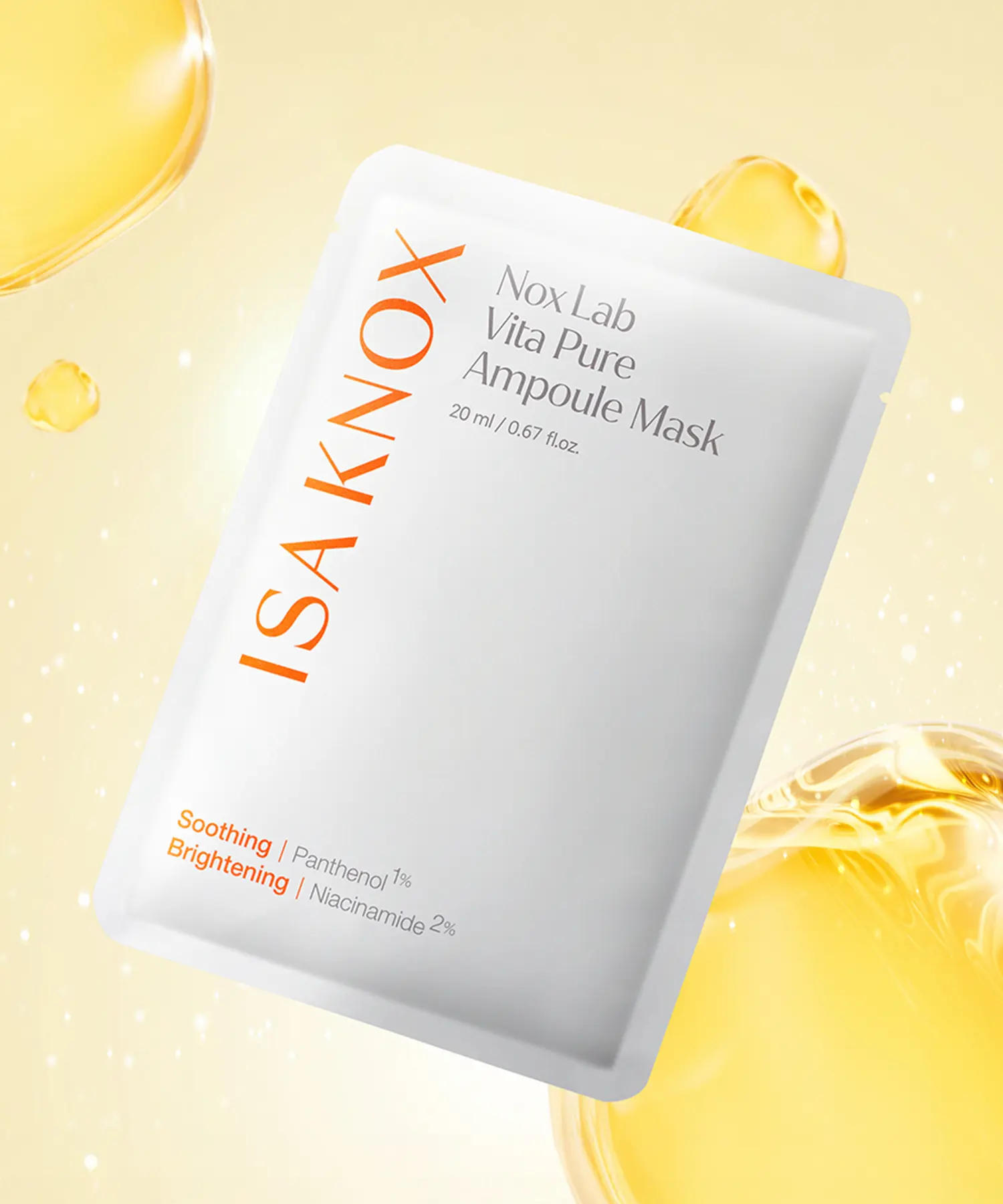 ISA KNOX Nox Lab Vita Pure Ampoule Mask 20ml × 7 Sheets
