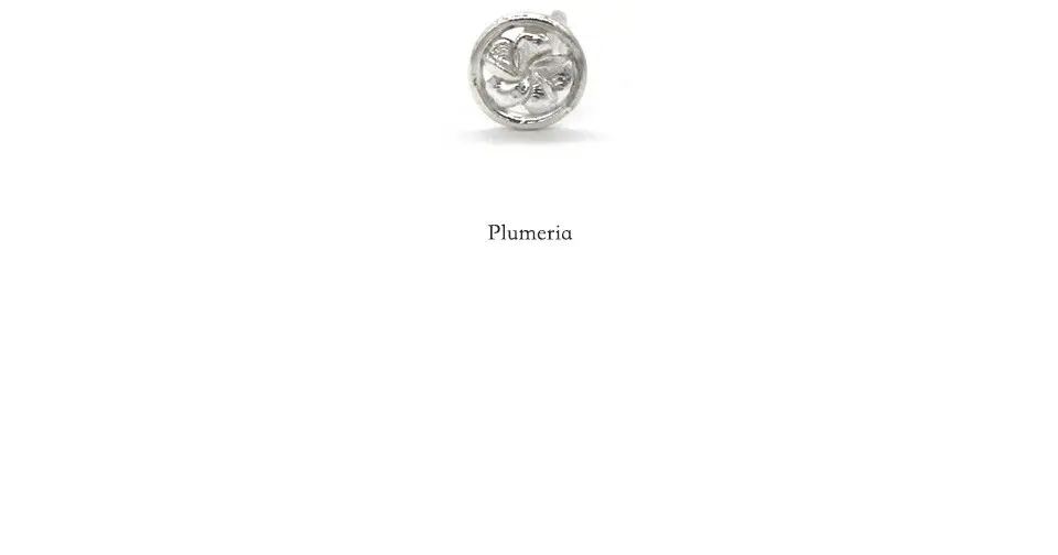 Rounded Silver Earrings 동그란 실버 귀걸이 Detail