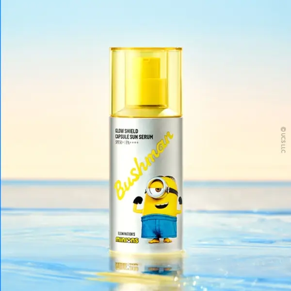 Bushman Minions Glow Shield Capsule Sun Serum SPF 50+ PA++++ 50ml