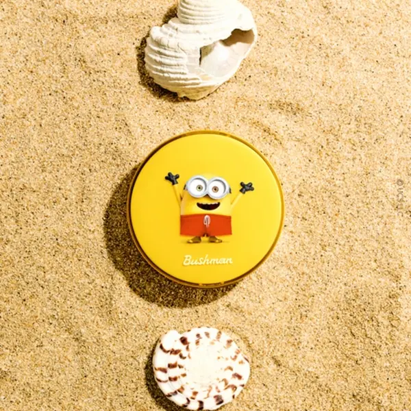 BUSHMAN Minions Sports Tone-Up Sun Cushion SPF50+PA++++ 15g