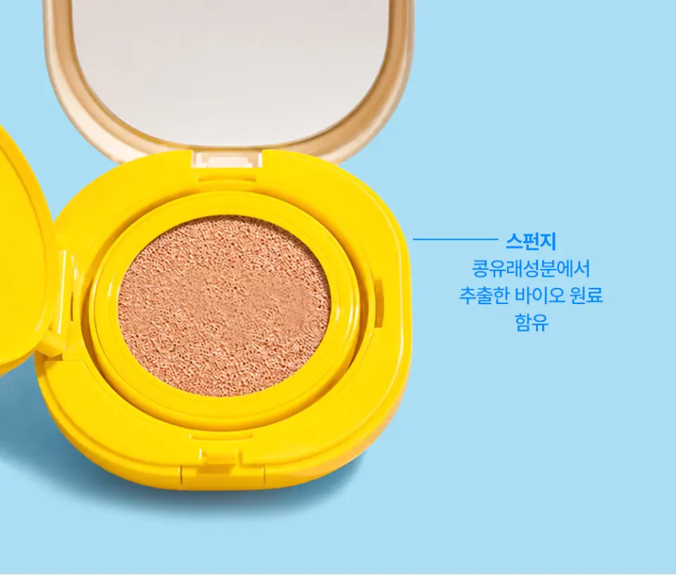 미니언즈 스포츠 톤업 선쿠션 SPF50+PA++++ 15g, 1개 Detail