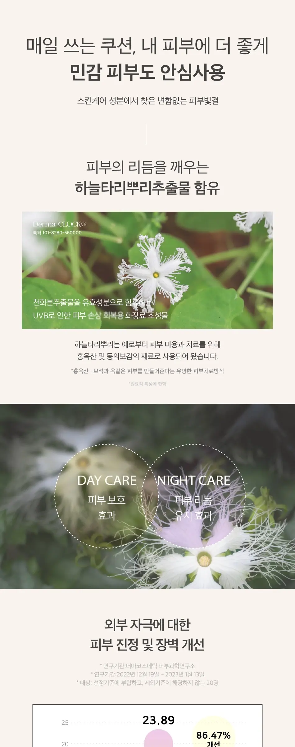 타임레스 글로우 미니쿠션 SPF50+ PA+++ Detail