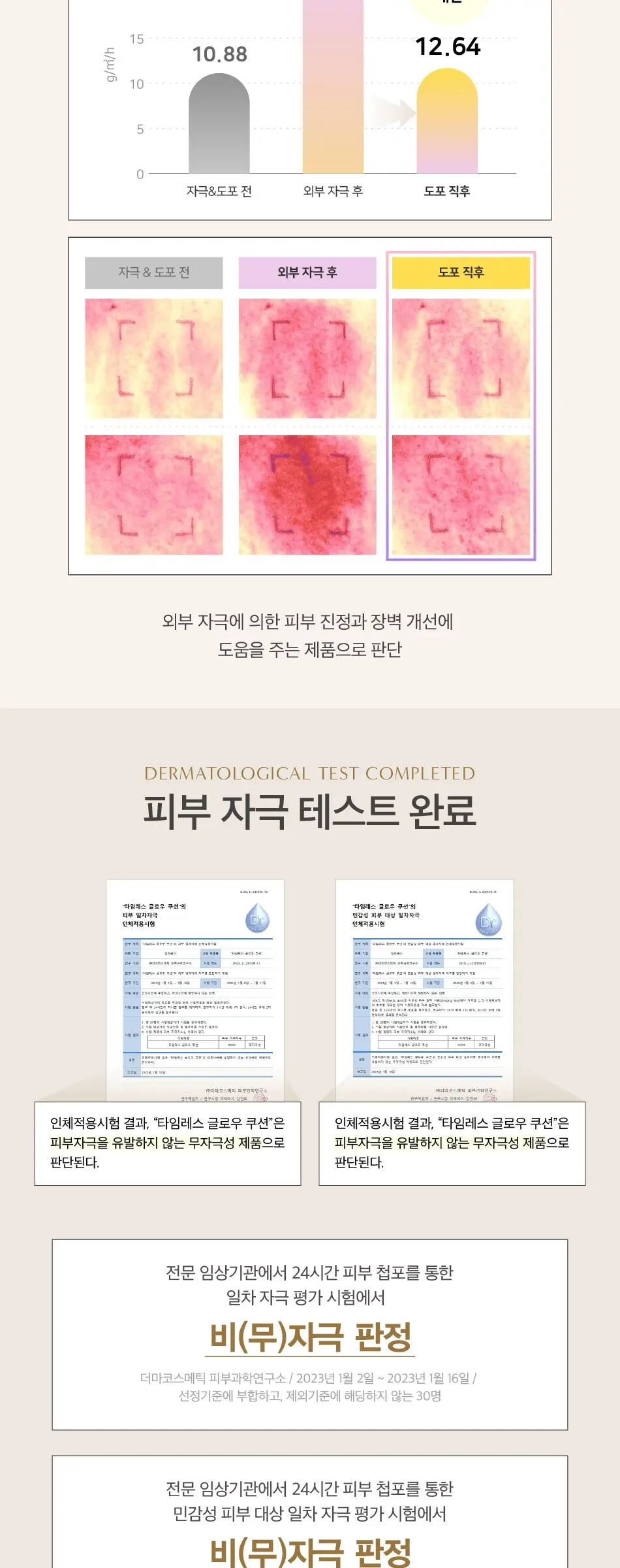 타임레스 글로우 미니쿠션 SPF50+ PA+++ Detail