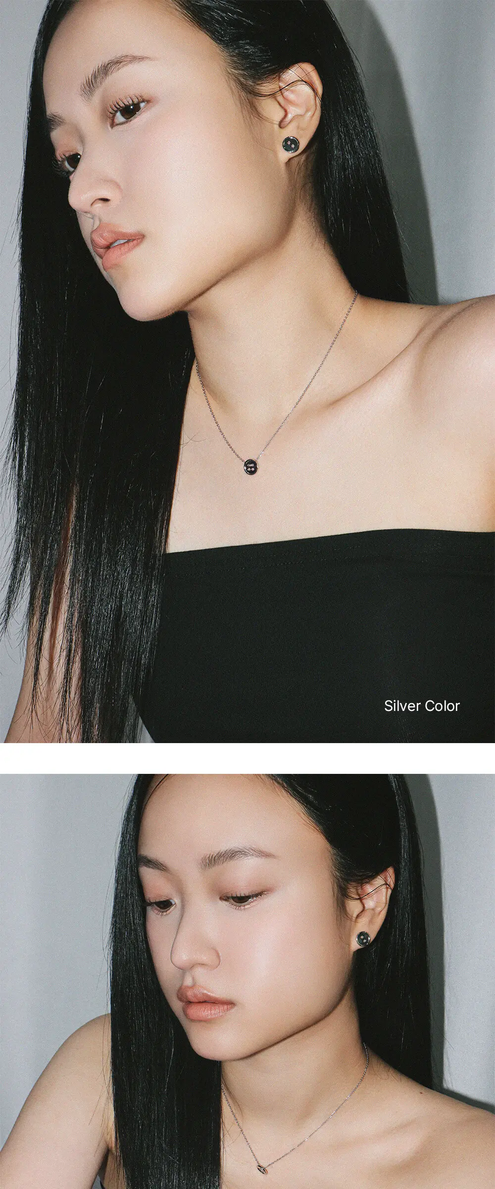 TOGGLE NECKLACE [2 COLORS] Detail