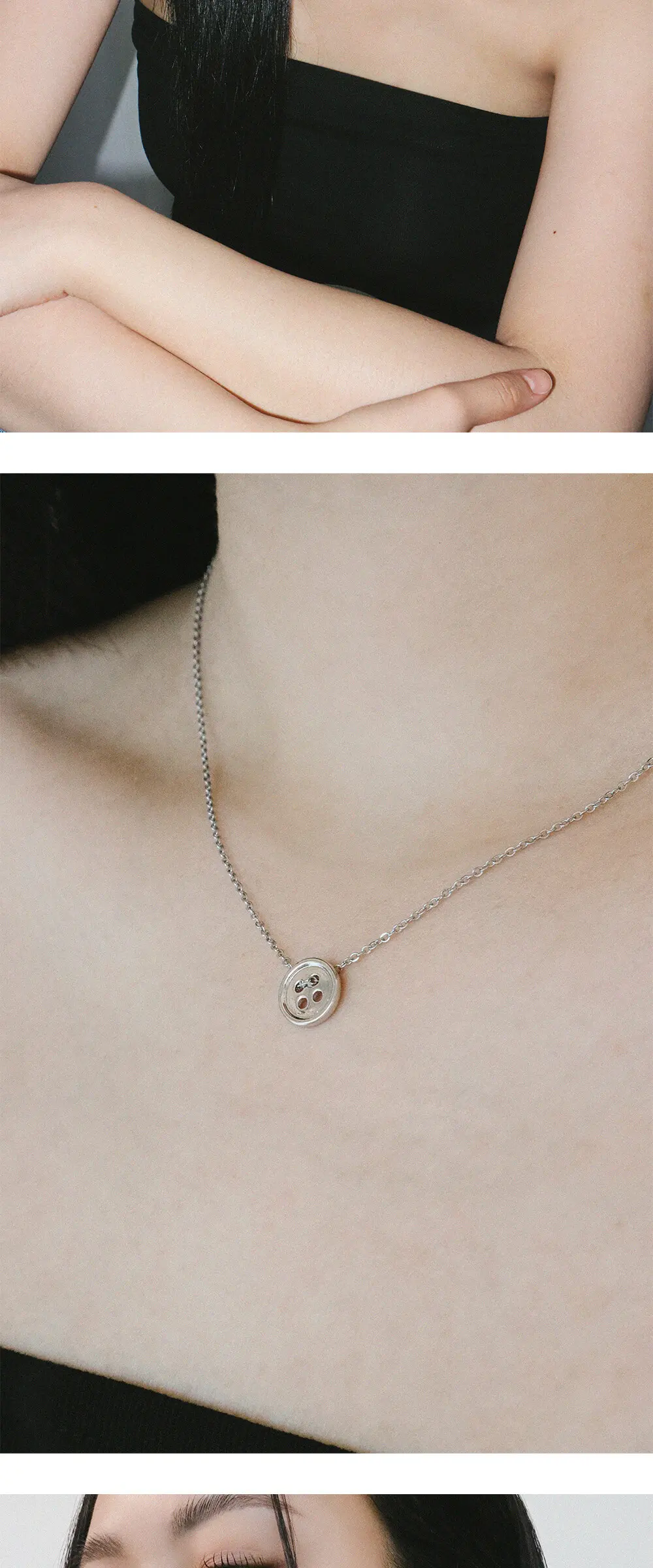 TOGGLE NECKLACE [2 COLORS] Detail