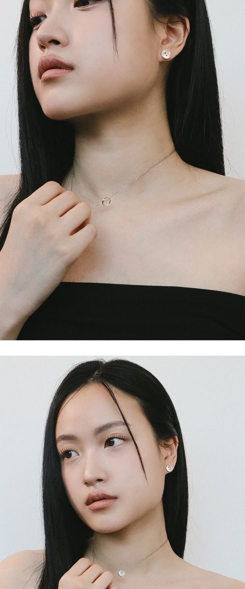 TOGGLE NECKLACE [2 COLORS] Detail