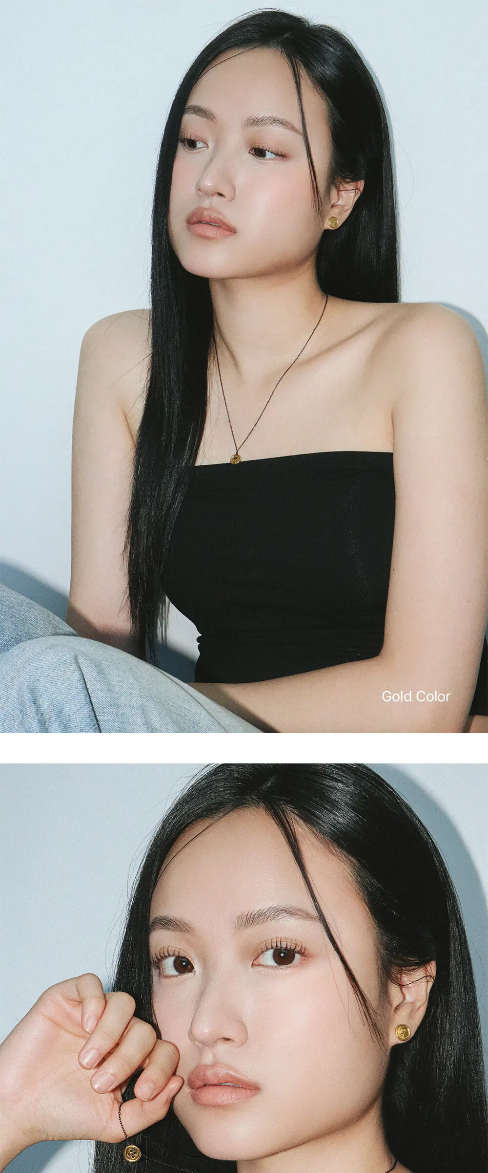 TOGGLE NECKLACE [2 COLORS] Detail