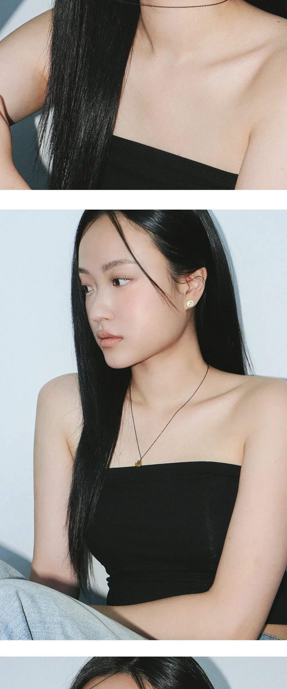 TOGGLE NECKLACE [2 COLORS] Detail