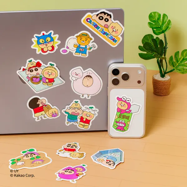Kakao Friends Crayon Shinchan x Friends Deco Stickers_Friends