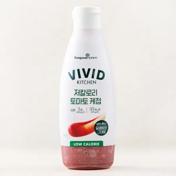 VIVID KITCHEN Low Calorie Tomato Ketchup 280g