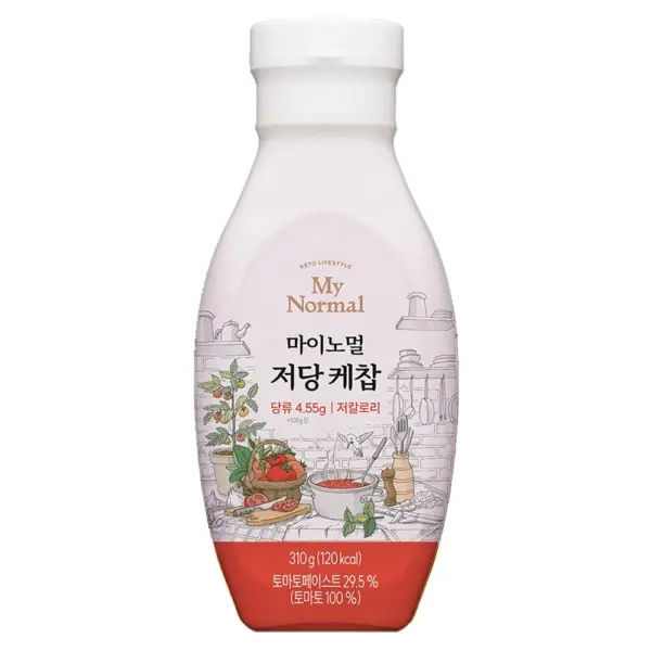 My Normal Low-Sugar Ketchup 310g