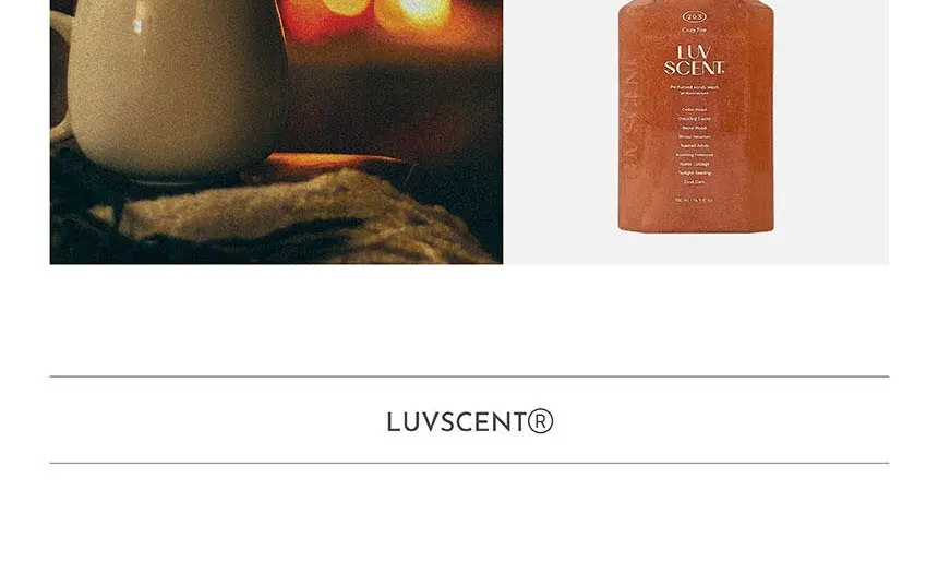 럽센트 스크럽 워시 코지파이어 시더우드향, 1개, 500ml Detail