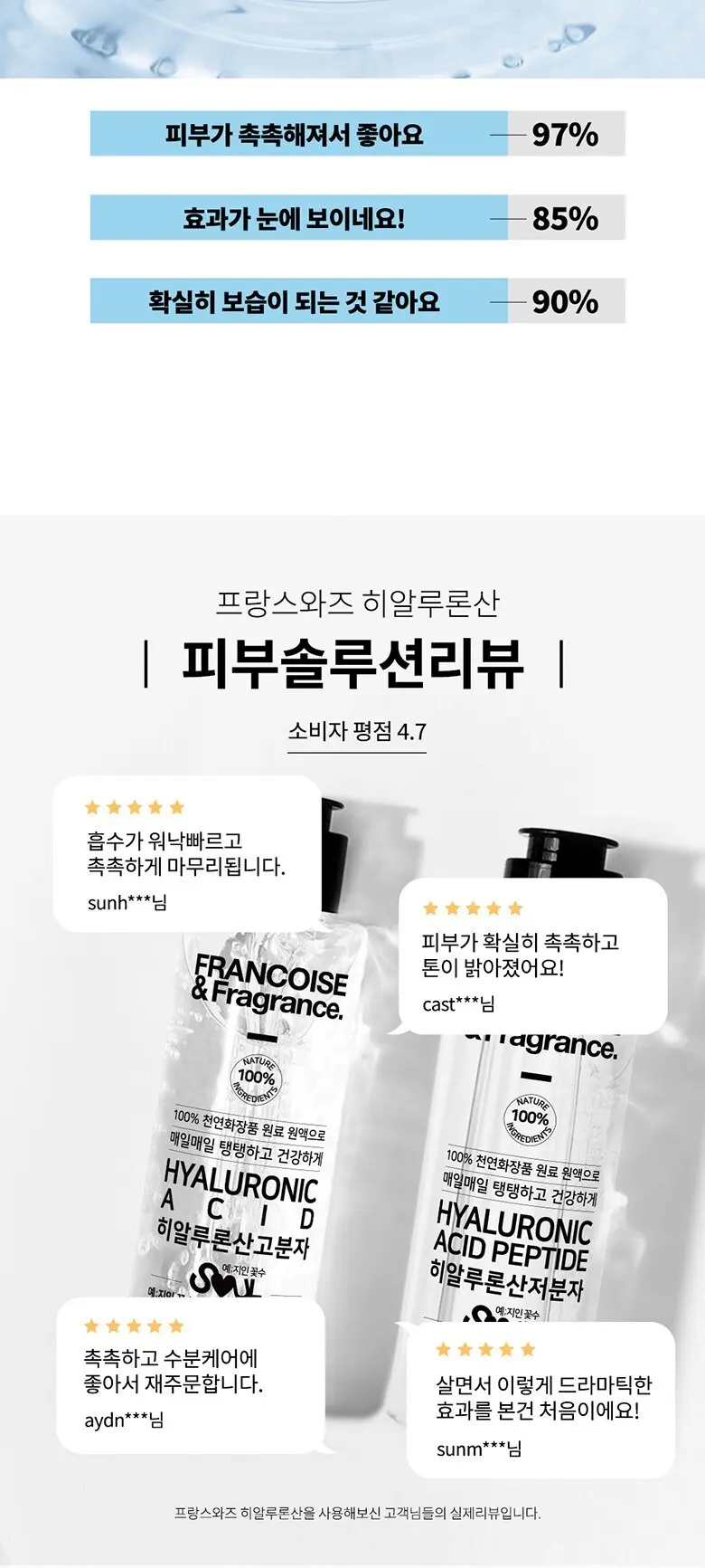 프랑스와즈 고분자 히알루론산 원액, 100ml, 1개 Detail