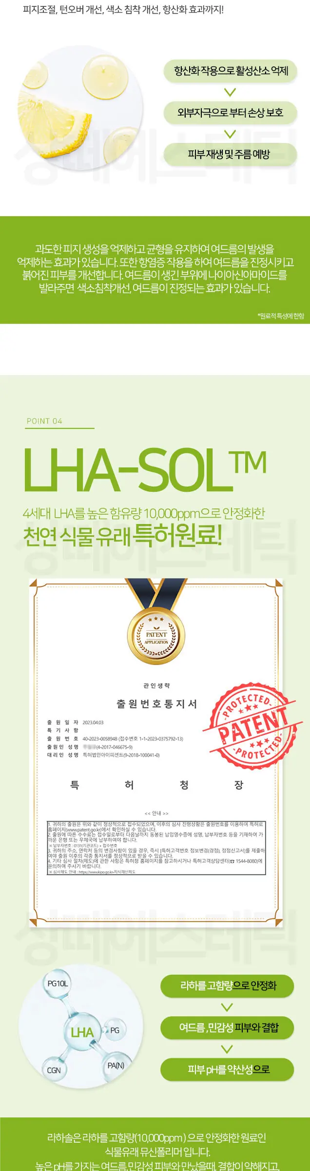 아르테미시아 아카 앰플 100ml Detail