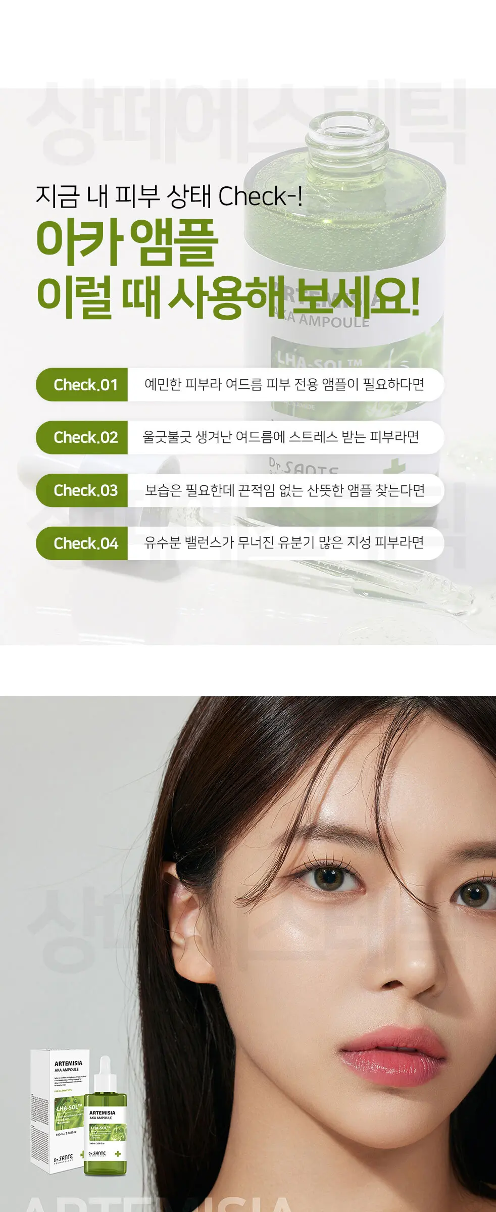 아르테미시아 아카 앰플 100ml Detail