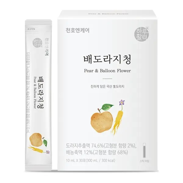 Haruhwallyeok Pear & Balloon Flower Extract Stick 10ml×30 Sticks